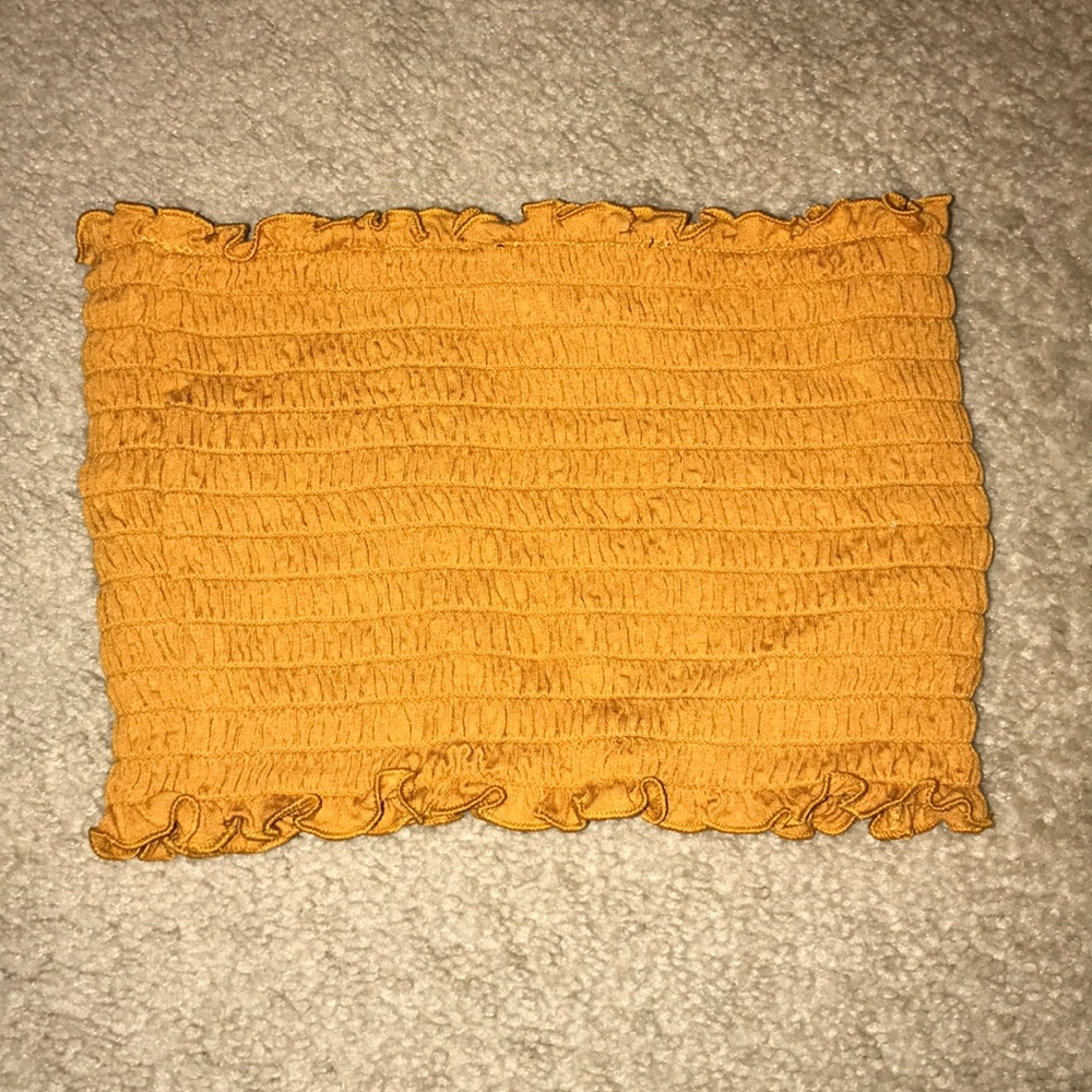 Orange Tube Top